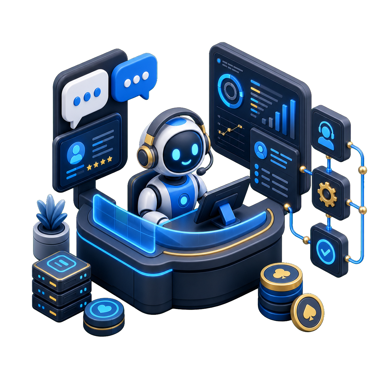 CB Gaming API生态示意插画